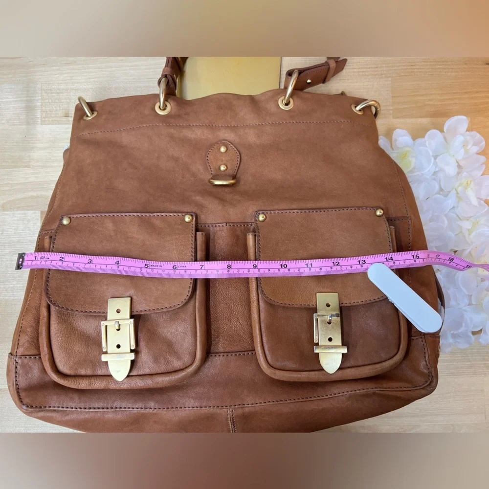 Cour Art Brazilian Leather shoulder and crossbody Tote Bag - Picture 9 of 13